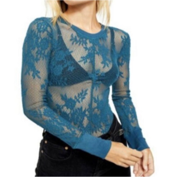 Free People Cool With It Mesh Layering Top - Picture 3 of 10